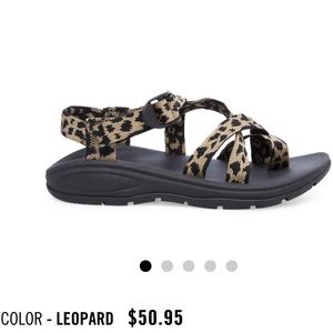 Steve Madden/ Madden Girl Leopard shoes sandals